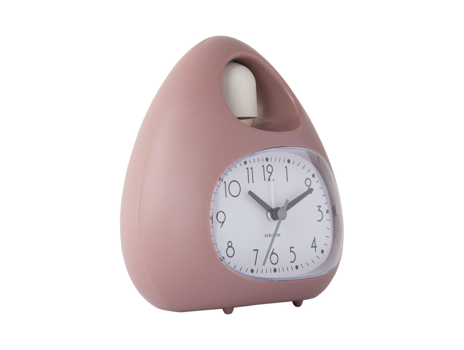 WECKER Blob Bell 12/8/13 cm - Pink, Kunststoff (8/13/12cm) - Karlsson