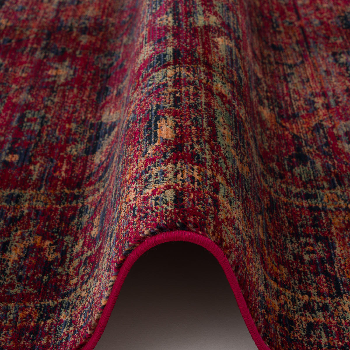 ORIENT VINTAGE TEPPICH NAVIRA - Dunkelrot, Textil (160/240cm) - Pergamon