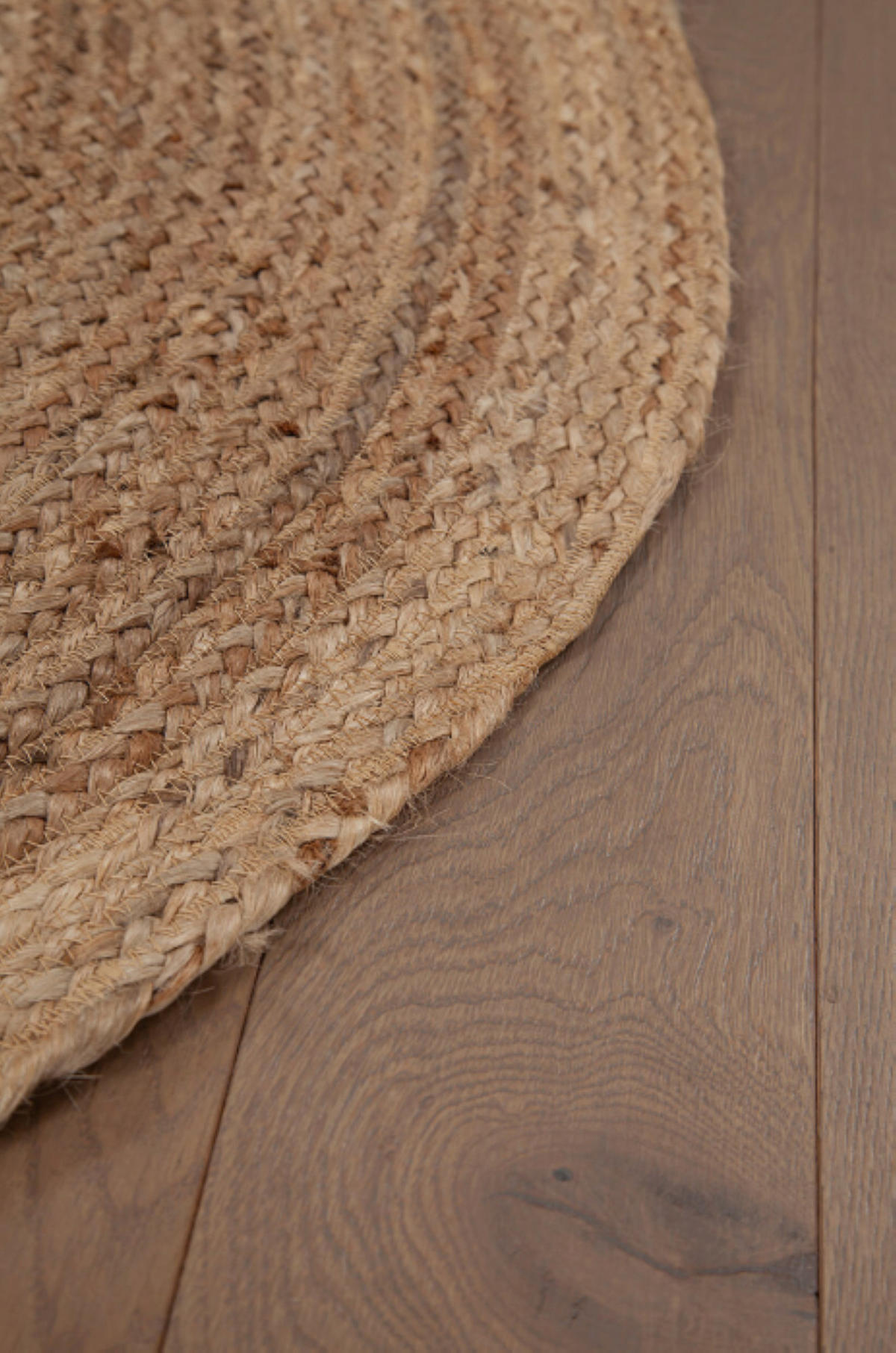 TEPPICH modern rund Naturfaser ALBERTO Beige 200 x 200 cm - Beige, Naturmaterialien (200/200cm) - Novatrend