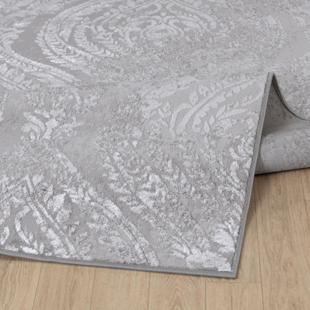 VINTAGE-TEPPICH 120x170 cm Weiß - Beige, Naturmaterialien/Textil (120/170cm) - LIVABLISS