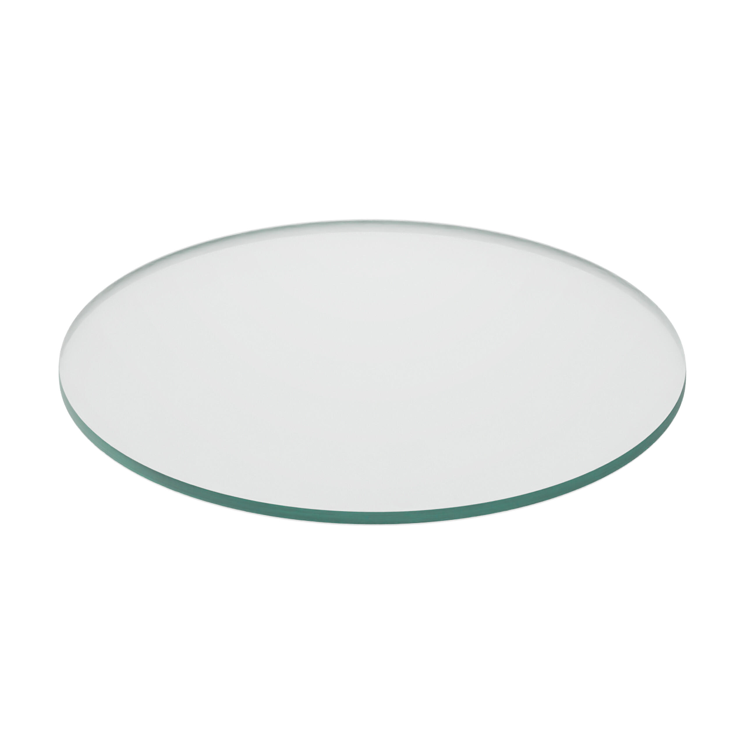 GLASPLATTE - Transparent, Glas (30/0.8/30cm) - Relaxdays