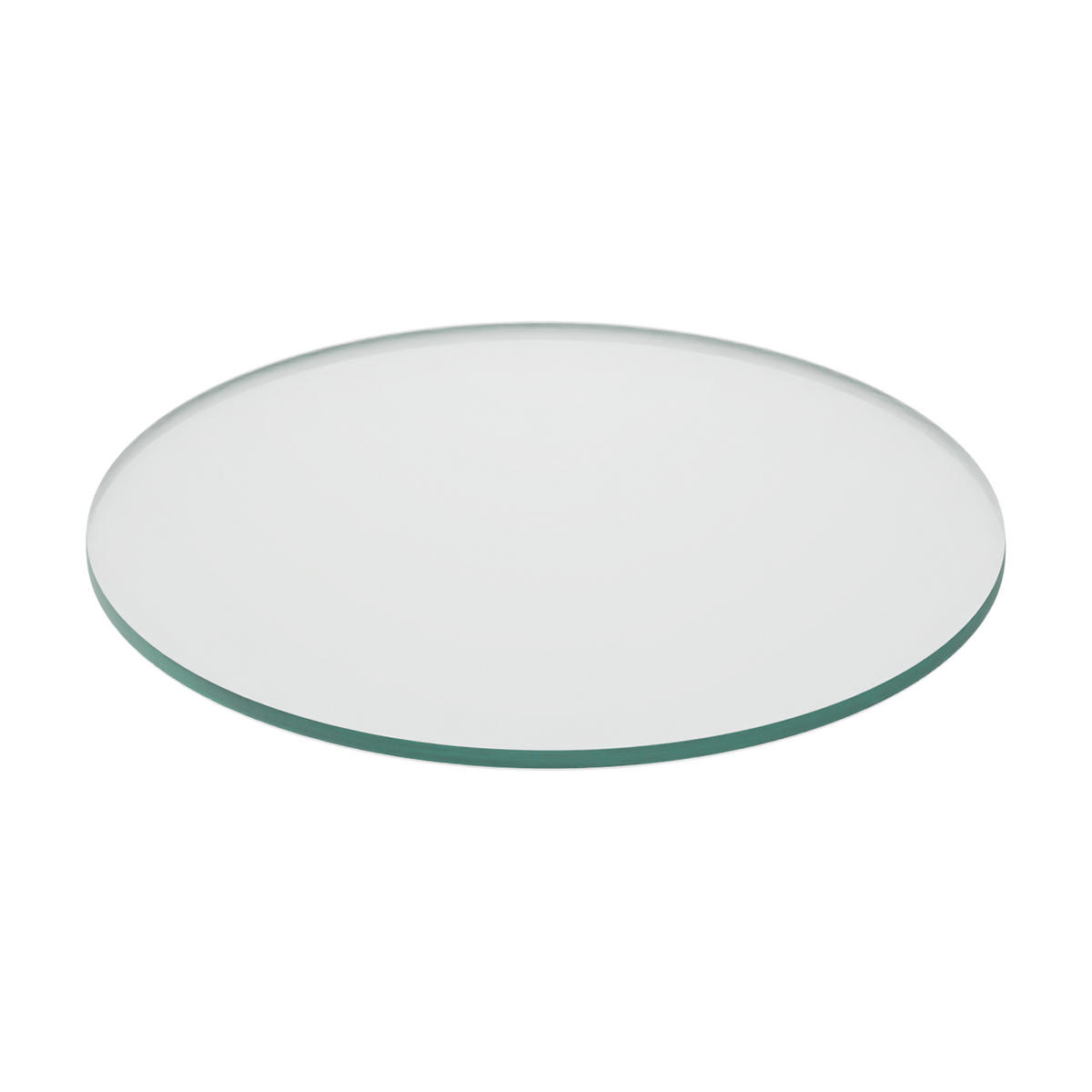 GLASPLATTE - Transparent, Glas (30/0.8/30cm) - Relaxdays