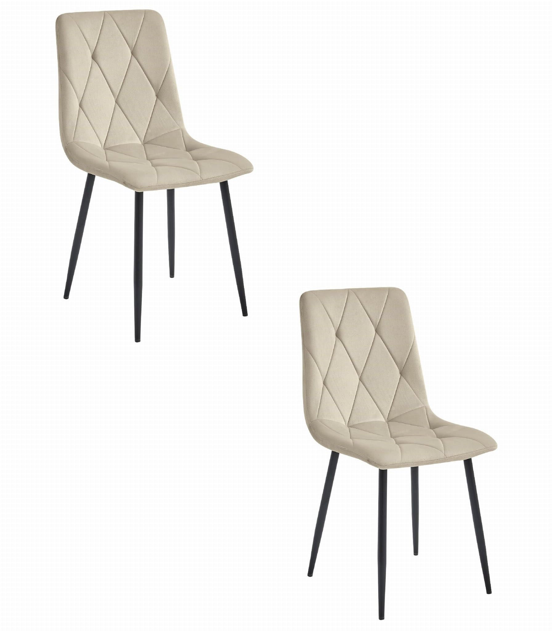 Best For Home Esszimmerstuhl Beige 51x86x56 cm