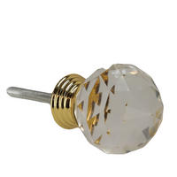 DREHKNOPF Funkyball - Goldfarben, Glas (3/3/6.5cm) - home&you