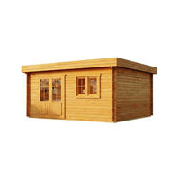 GARTENHAUS Holz Spree - Pinienfarben, Holz (520/228/420cm) - Alpholz