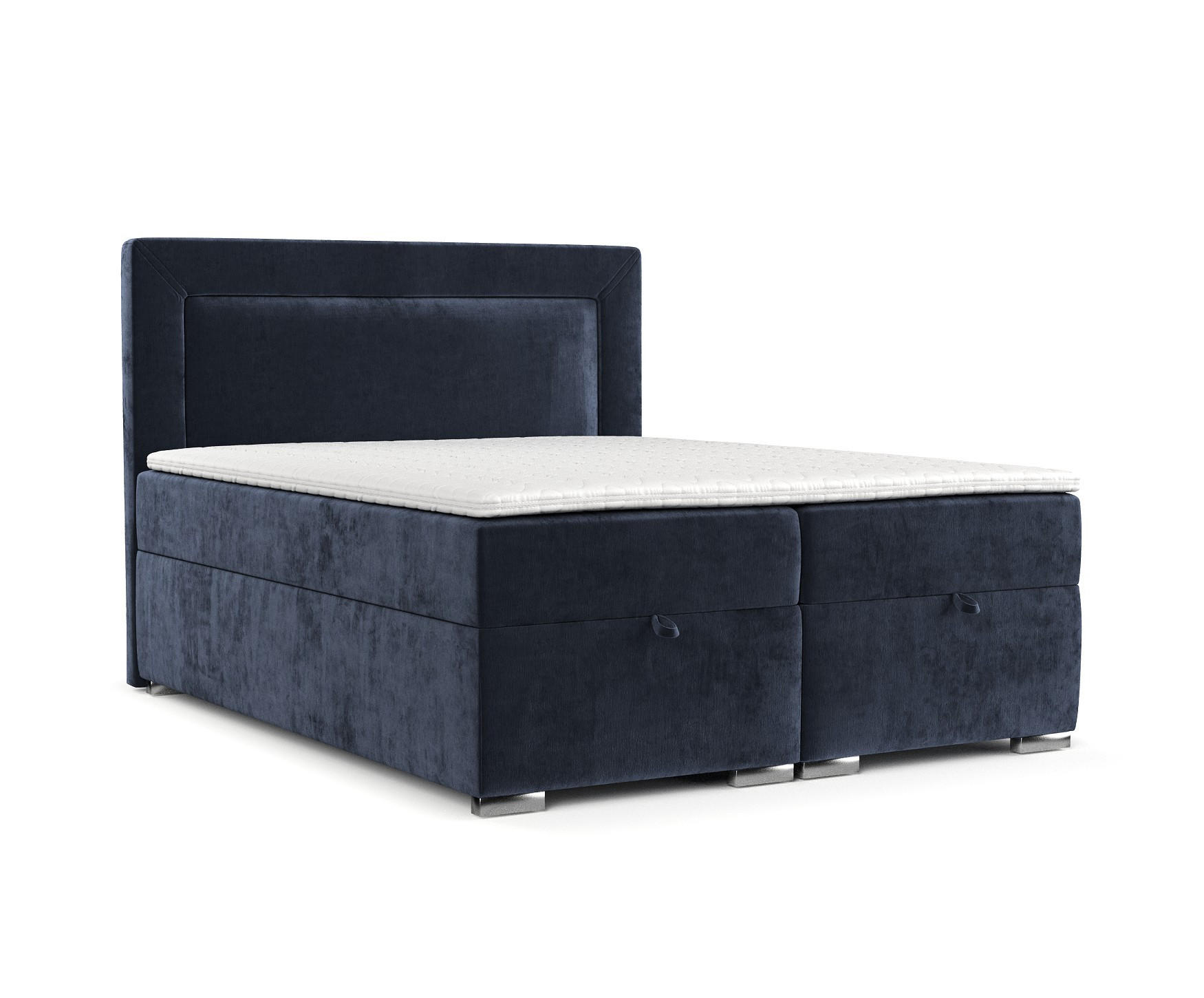 AltaBeds POSTEL BOXSPRING LONTANO 160/200 cm Tmavě modrá