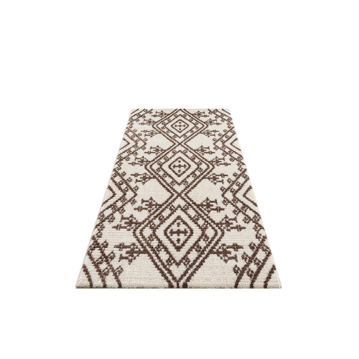 KURZFLOR-TEPPICH April 2291 Creme 80x300 cm - Creme, Textil (80/300cm) - carpet city