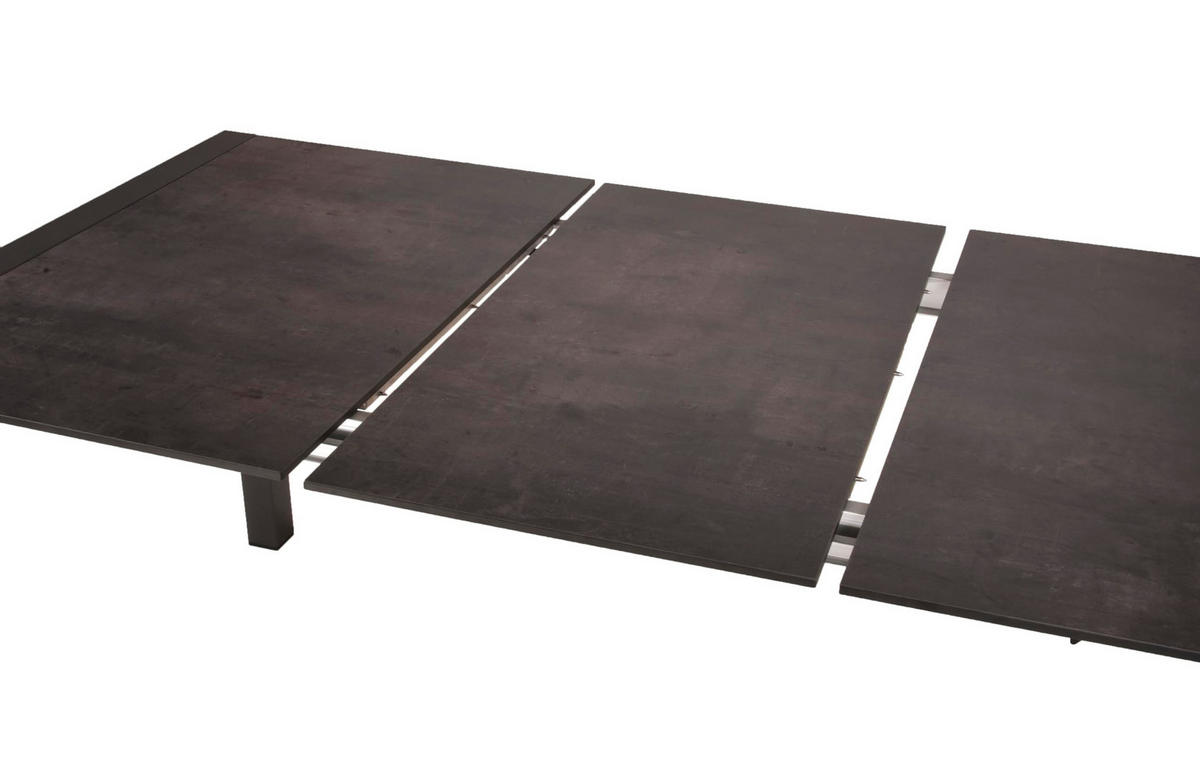 GARTENTISCH Harald Ausziehtisch - Grau, Kunststoff (267/92/75cm) - DELUKE