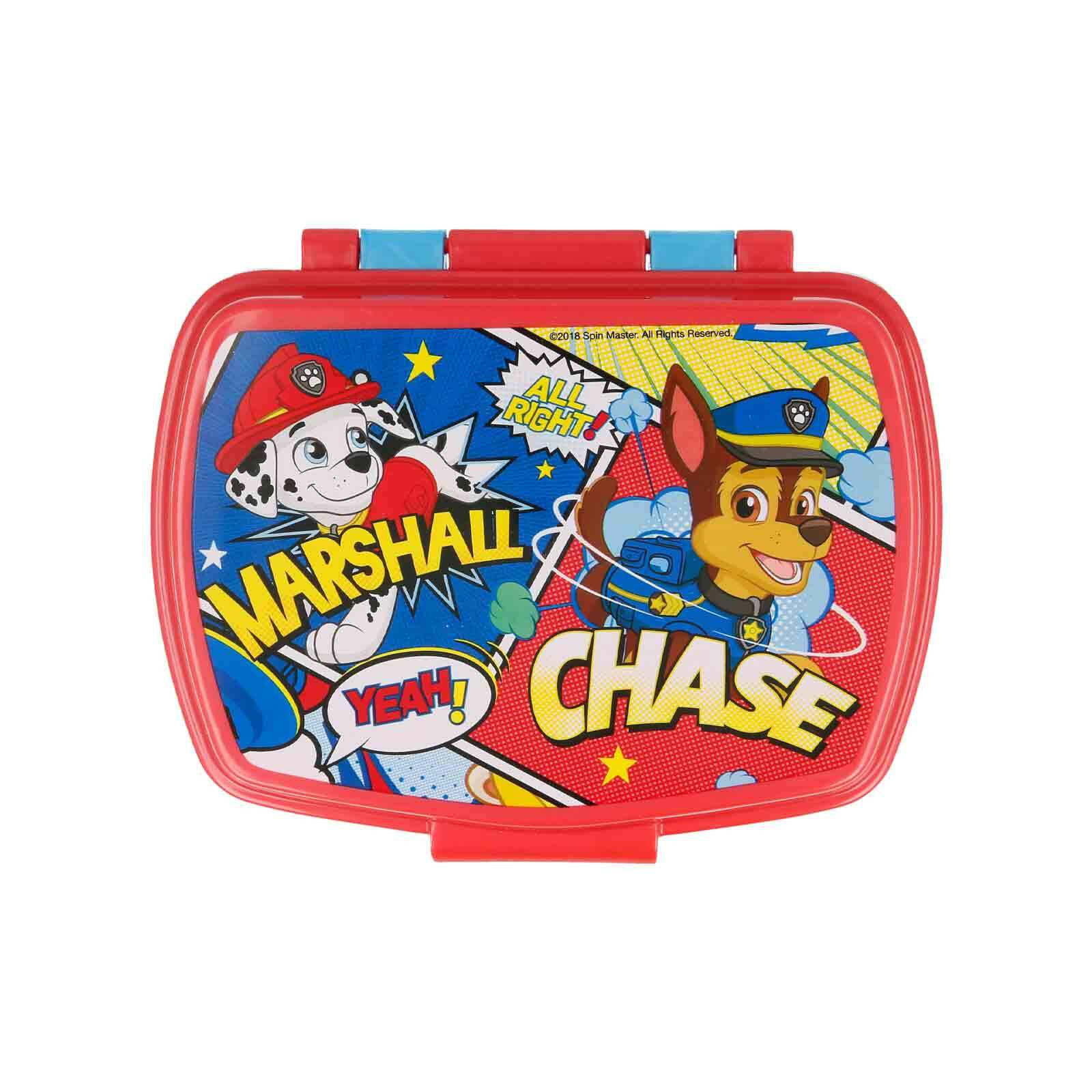 LUNCHBOX Paw Patrol Comic bunt 17 x 14 x 5,6 cm - Multicolor, Kunststoff (14/5.6/17cm)