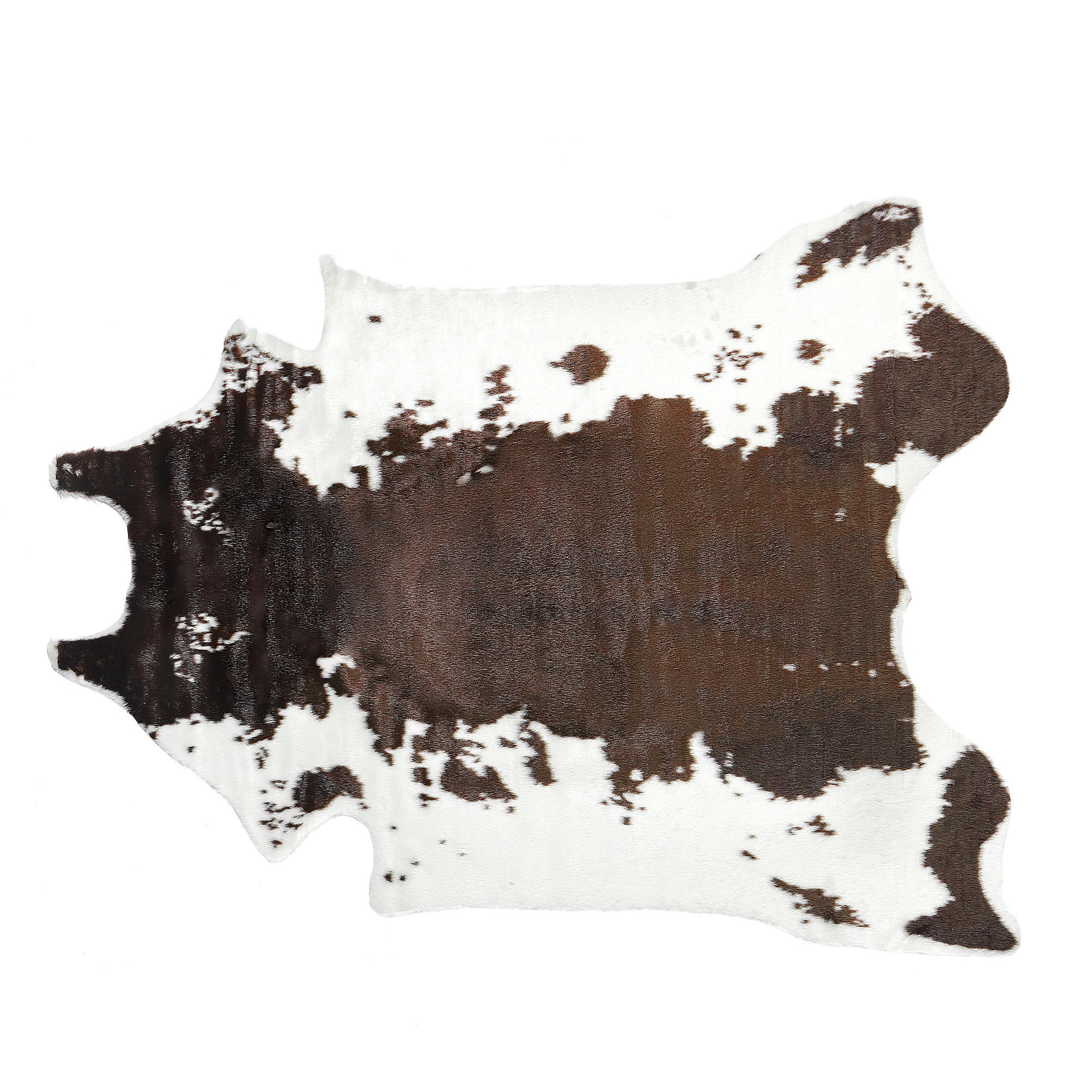 KUNSTFELL-TEPPICH Bogong 200/150 cm - Braun, Kunststoff (150/200cm) - Beliani