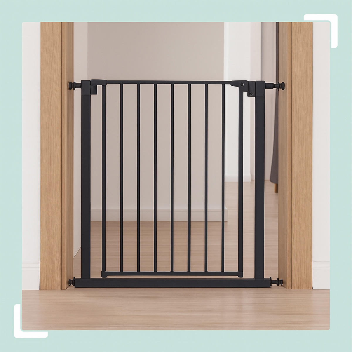 TREPPENSCHUTZGITTER - Schwarz, Kunststoff/Metall (80/1cm) - Relaxdays