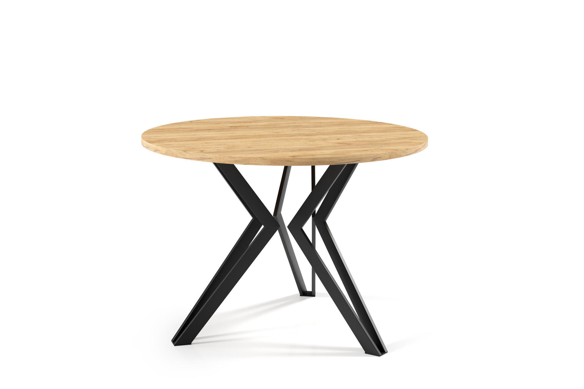 Furnlux Couchtisch Eiche 75x50x75 cm