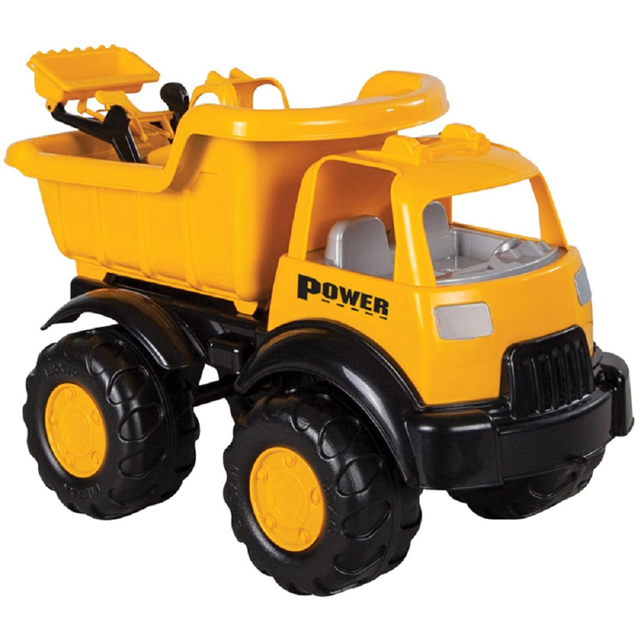 SPIELZEUGAUTO Spielzeug-LKW 06518 49 x 31 x 26 cm, Baustellenfahrzeug, Kunststoff, ab 3 Jahren - Gelb, Kunststoff (30/41/50cm) - Pilsan