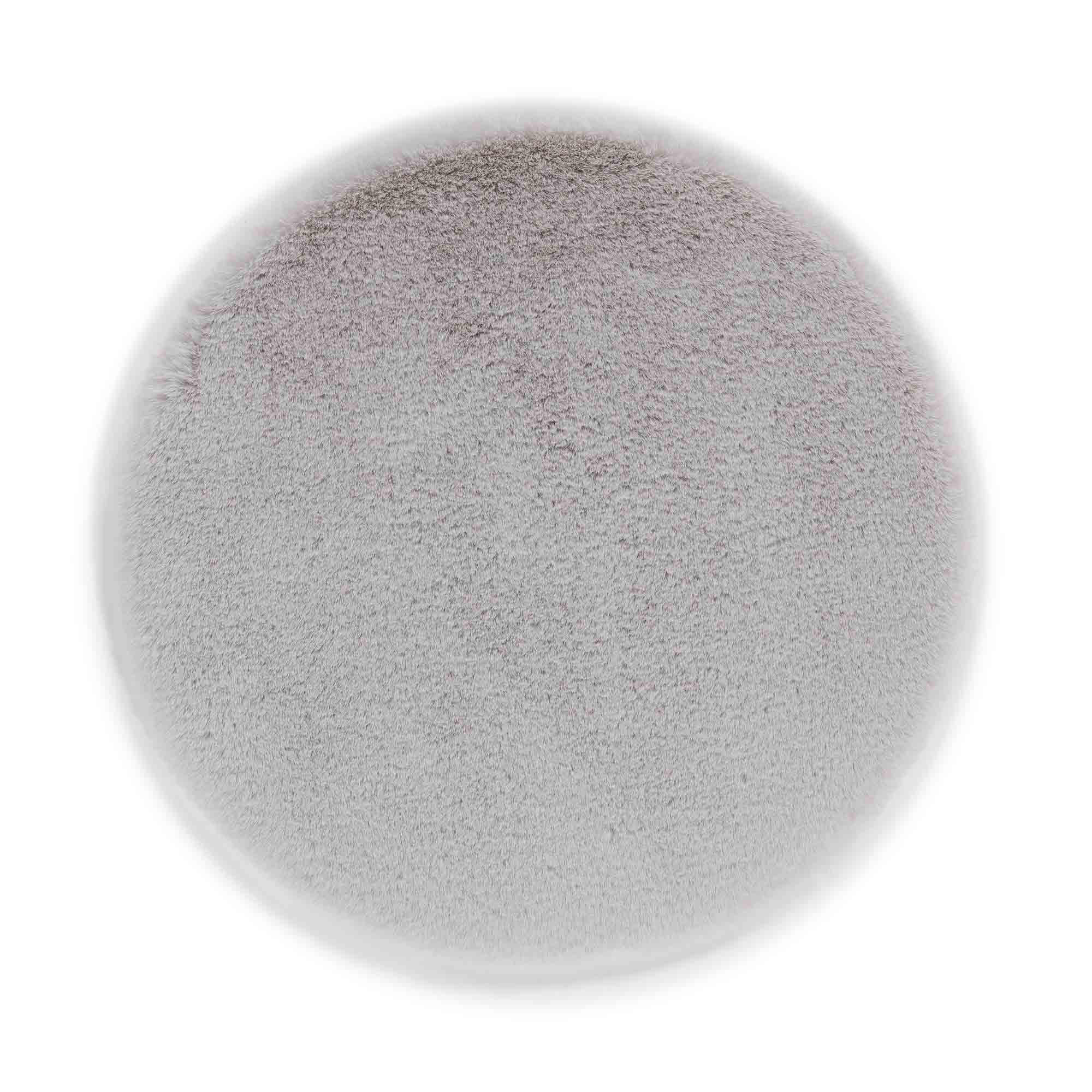 SITZFELL ELDA - Silberfarben, Textil (35/35cm) - Astra