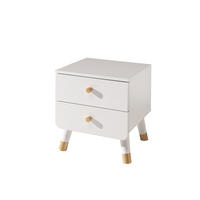 NACHTTISCH BILLY Weiß 44x40x46 cm - Weiß, Holz (44/46/40cm) - FURNLUX