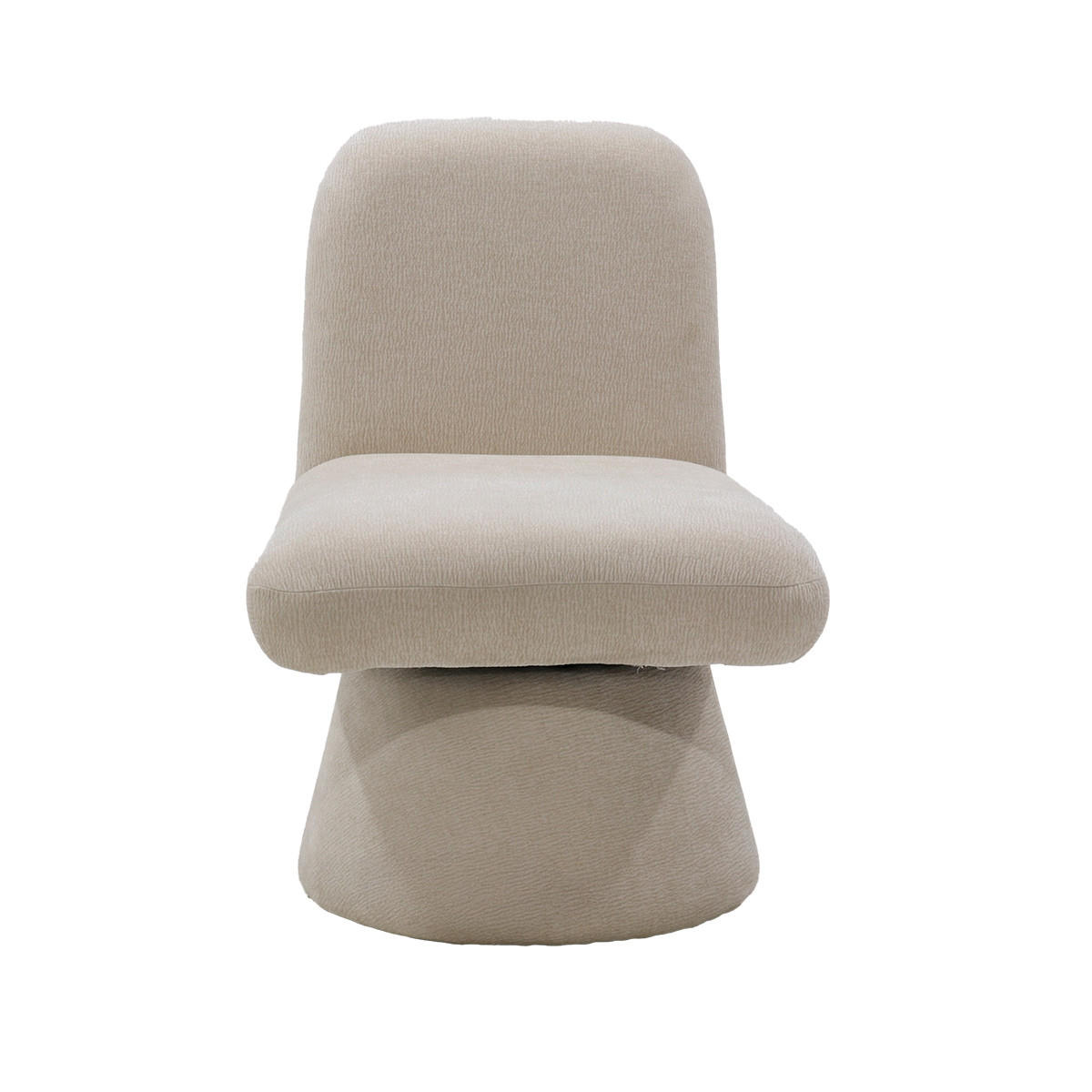 DREHSESSEL aus Stoff, Taupe - Taupe, Textil (70/78/60cm) - Giga Meubel