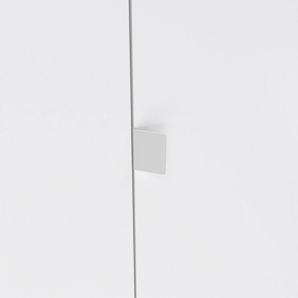 KLEIDERSCHRANK, Next, Weiß, Holzwerkstoff, 197 x 58 x 203 cm - Weiß, Holzwerkstoff (197/203/58cm) - ebuy24
