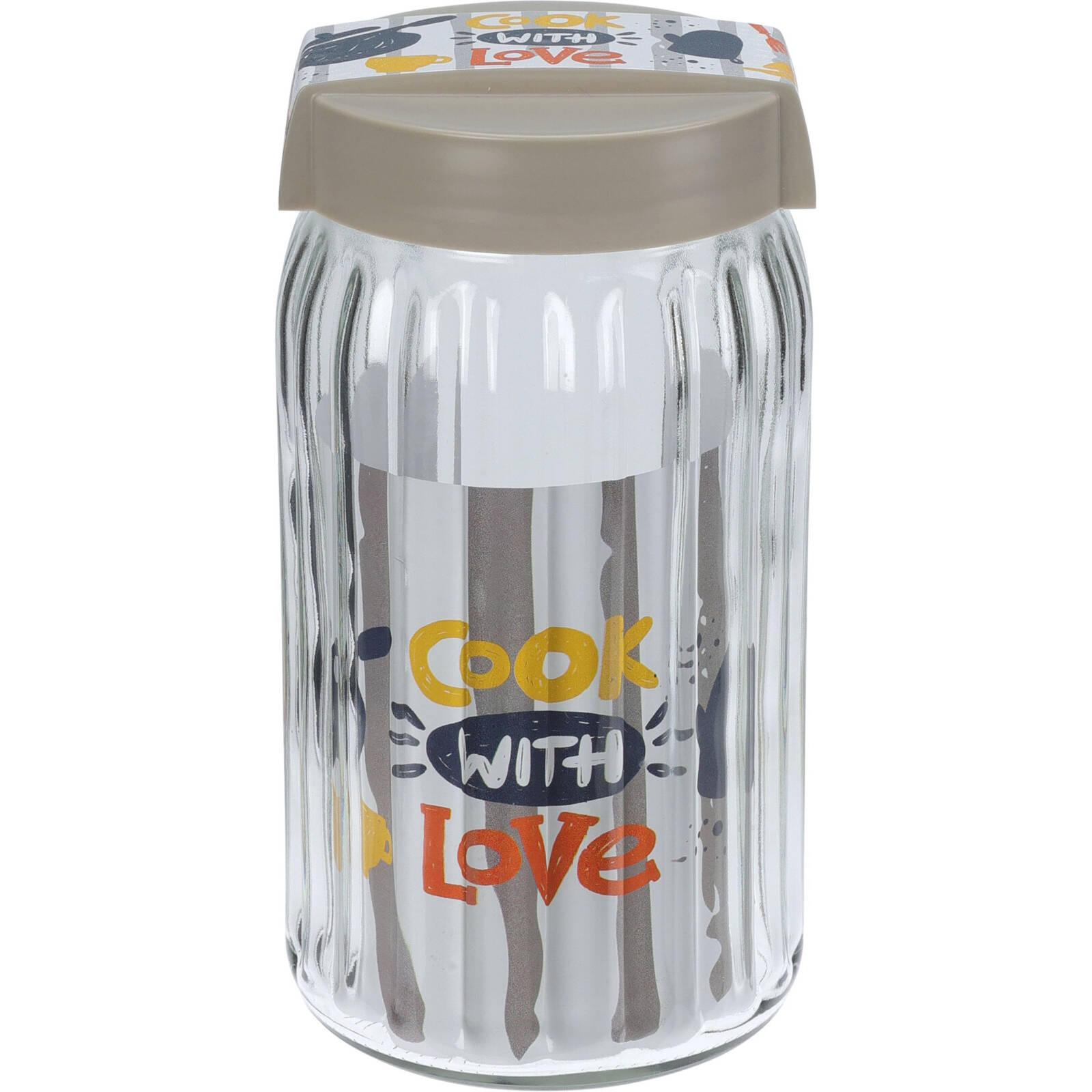 GLASGEFÄSS Luftdicht 1,7 l - Transparent, Glas (11.5/21.5/11.5cm) - Home Styling Collection