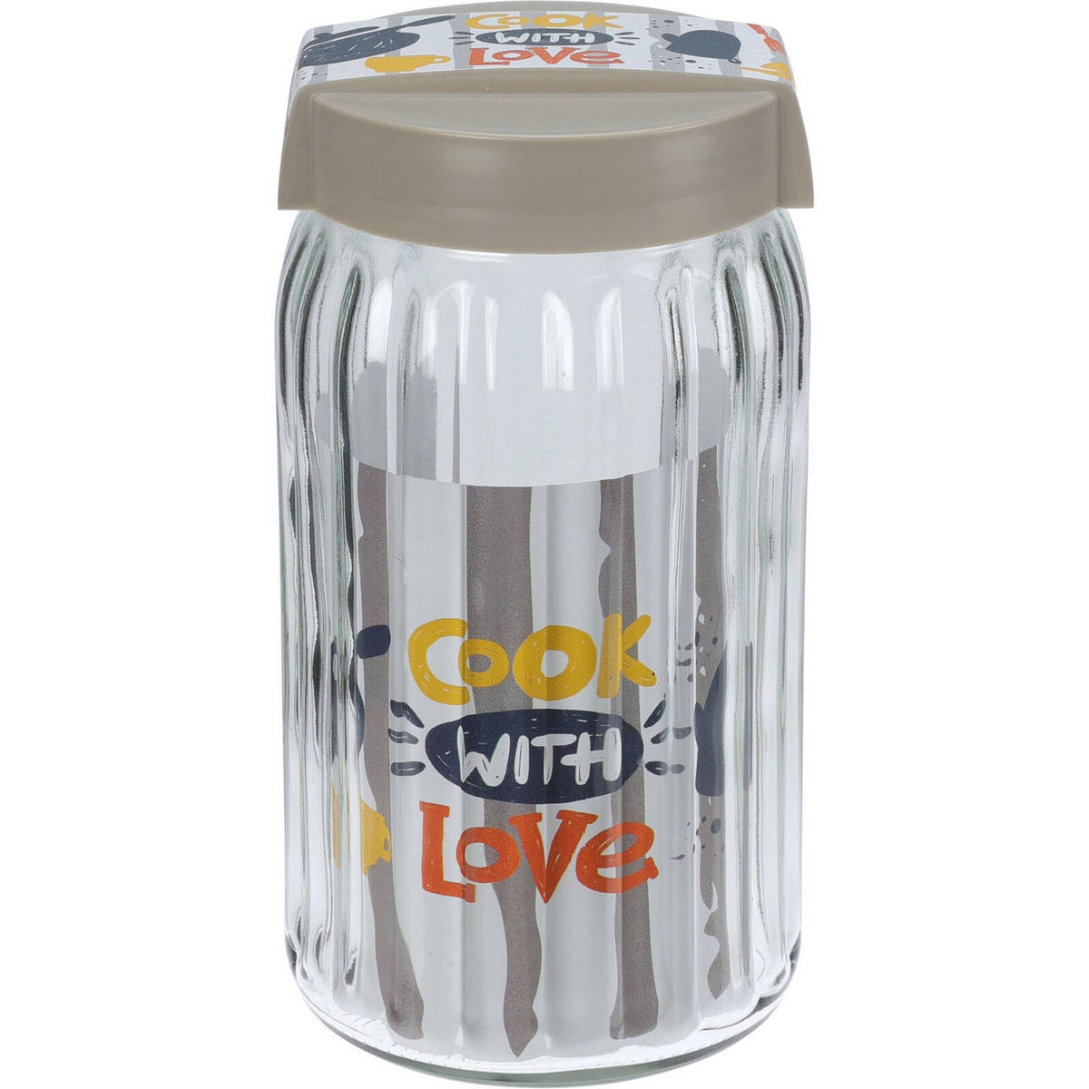 GLASGEFÄSS Luftdicht 1,7 l - Transparent, Glas (11.5/21.5/11.5cm) - Home Styling Collection