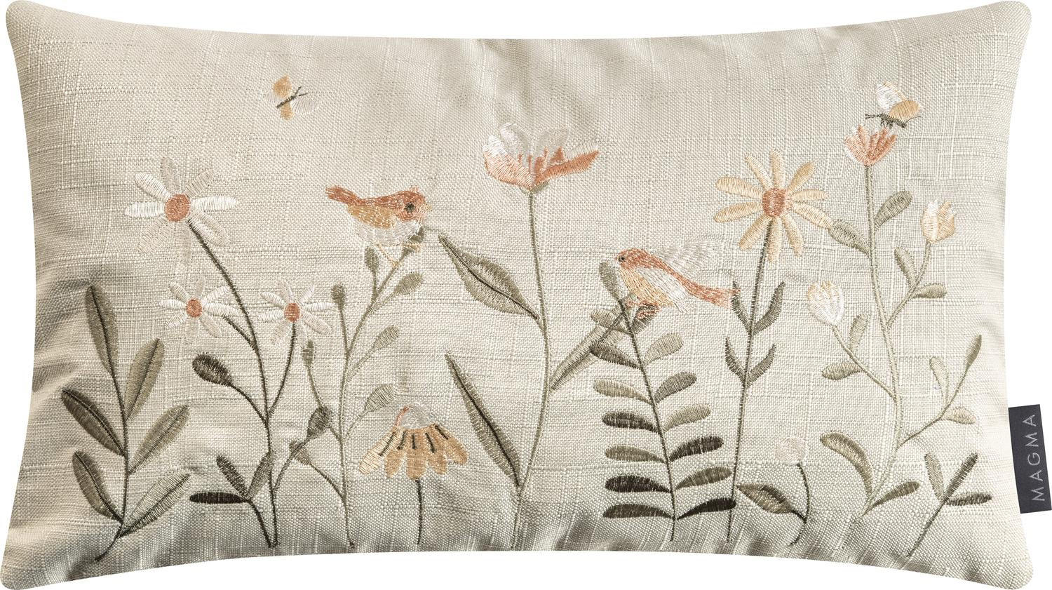 KISSENHÜLLE LOTTA - Pastellgrün, Textil (30/50cm) - Magma Heimtexx