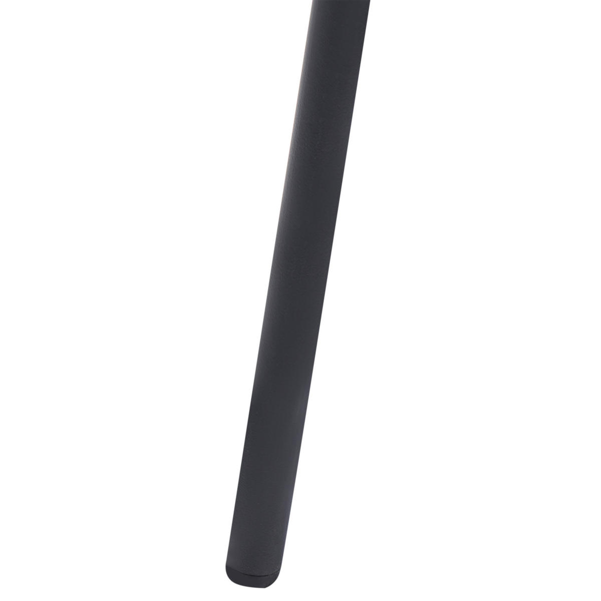 GARTENSTUHL 2er-Set Kunststoff Braun Meteora - Braun, Kunststoff (55/74/50cm) - Beliani