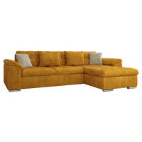ECKSOFA Diana, Seite: Rechts - Gelb, Holz/Textil (280/160cm) - MIRJAN24