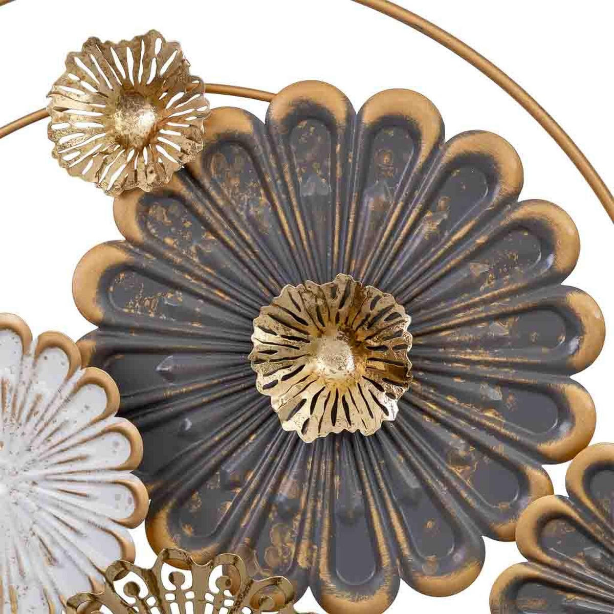 WANDDEKO-OBJEKT aus Metall, 119x60x7cm - Multicolor, Metall (118.7/7/59.7cm) - Wanderlust