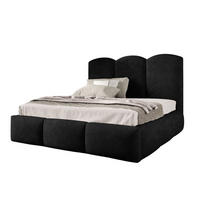 POLSTERBETT BAILEY Bettkasten Lattenrost 180x200 Schwarz - Schwarz, Holz (180/200cm) - Furnistar