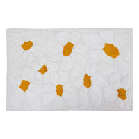 KINDERTEPPICH doppelt getuftet Daisy 90/60/14 cm - Weiß, Naturmaterialen (60/90cm) - Atmosphera Createur d´interieur