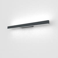 LED-WANDLEUCHTE - Anthrazit, Metall (60/3.1/7cm) - Lumicom