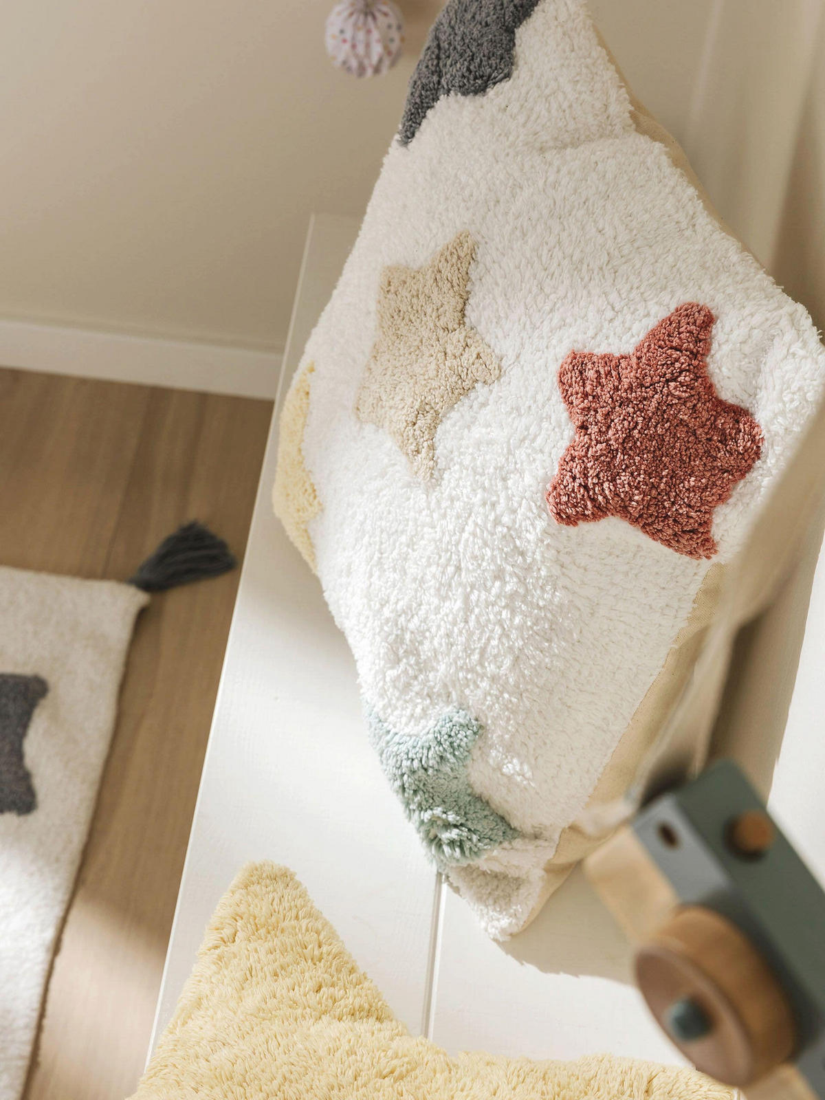 KISSENBEZUG Stars Multicolor 45x45 cm - Multicolor, Textil (45/45cm) - Lytte