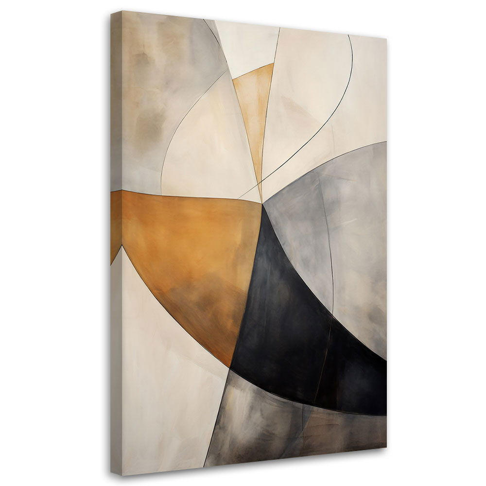 KUNSTDRUCK Beige 70/100 cm - Beige, Textil (70/100cm) - KUNSTLOFT