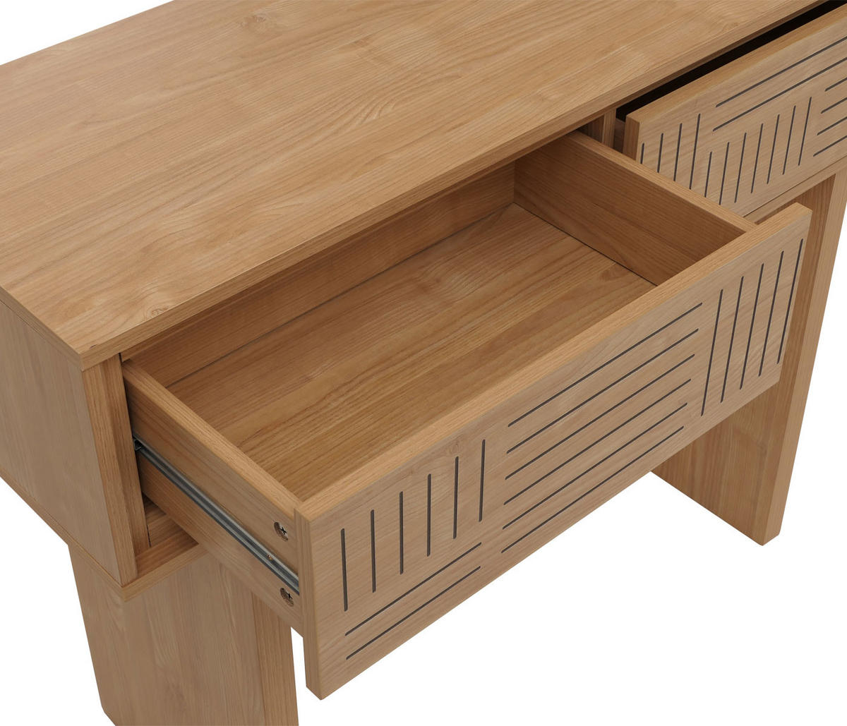 KONSOLENTISCH eckig Beige - Beige, Holz (41/110/86cm) - MCW