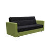 SOFA WIND mit Schlaffunktion KORNET10+SAWANA35 mit Stauraum - Grün, Textil (87/95/216cm) - Bedante