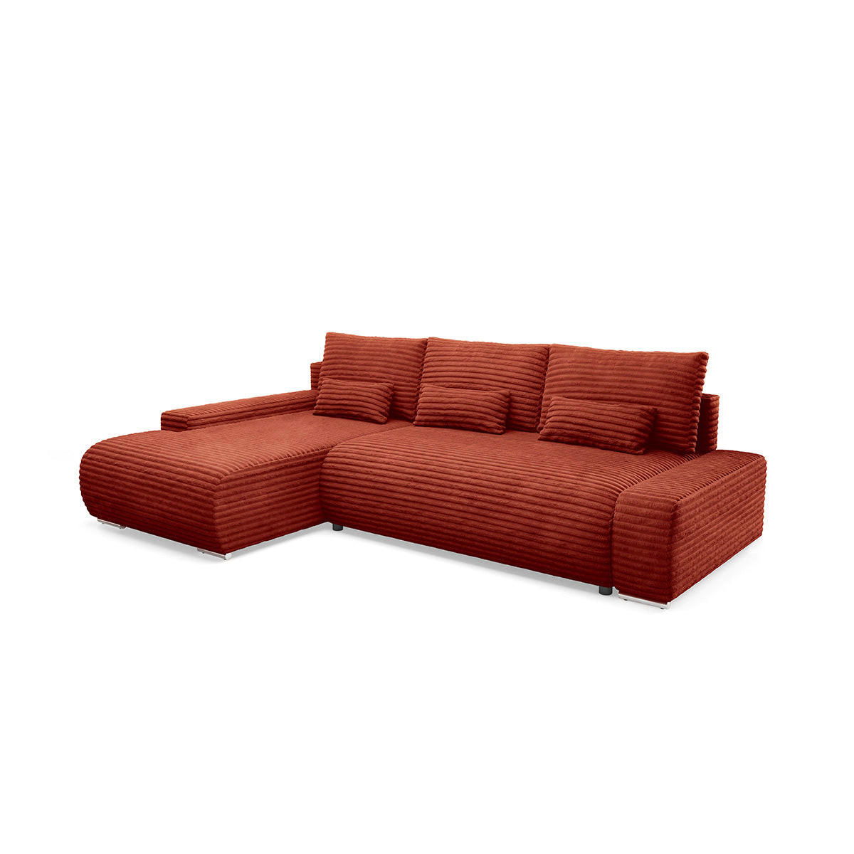 Petits-meubles Ecksofa Terracotta 265x172 cm