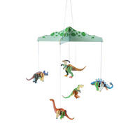 MOBILES Bastel-Set, Dinosaurierland, 3D Wandobjekt, Karton (von studio ROOF) - Multicolor, Karton (36.2/36.2/8.1cm) - ich-zapfe
