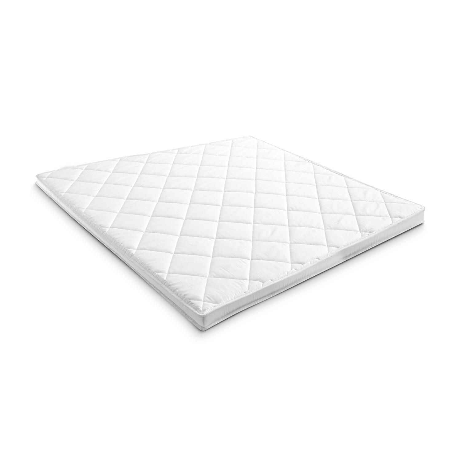 TOPPER T6 120x200 cm - Weiß, Textil (120/200cm) - Matratzen Discount