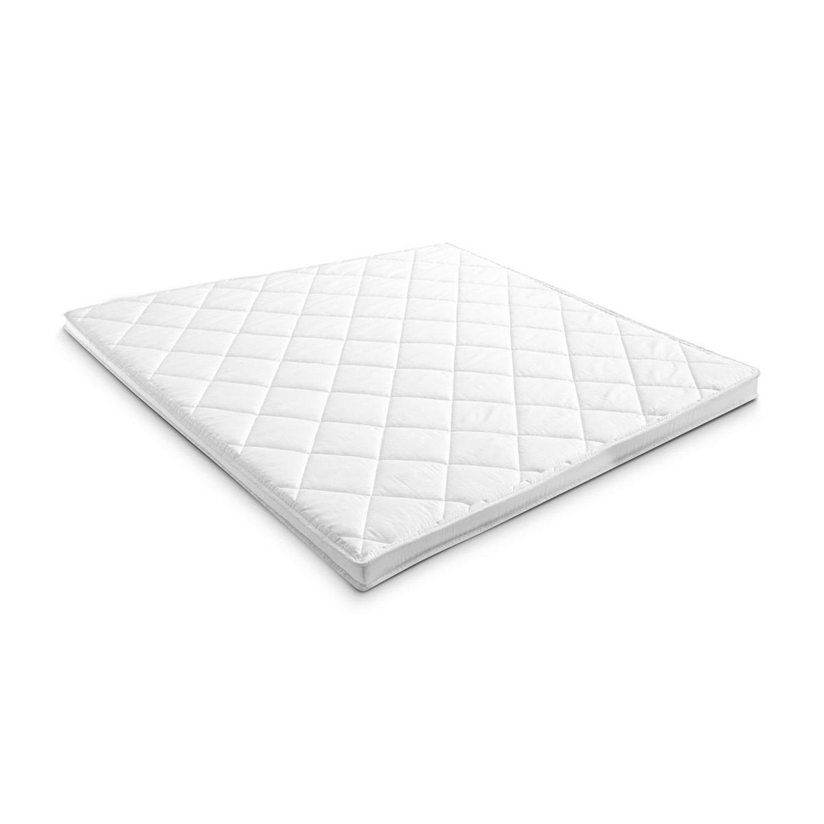 TOPPER T6 120x200 cm - Weiß, Textil (120/200cm) - Matratzen Discount