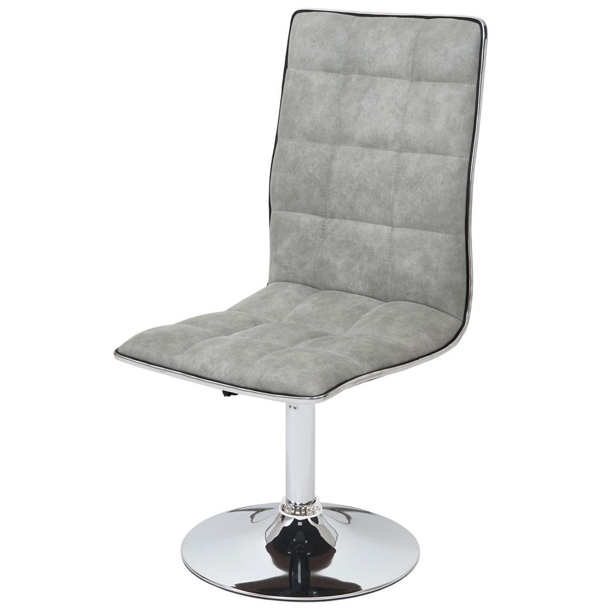 ESSZIMMERSTUHL Beton Dekor 2er-Set - Grau, Textil (43/103/54cm) - MCW