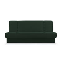 SCHLAFSOFA - Cyprus new - (Dunkelgrün) - Dunkelgrün, Holz (192/85/92cm) - Möblo