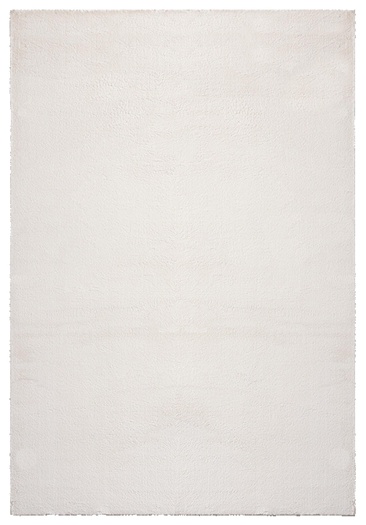 HOCHFLORTEPPICH Antirutsch Uni ALDAN Polyester Creme 200 x 280 cm - Beige, Textil (200/280cm) - KADIMA DESIGN
