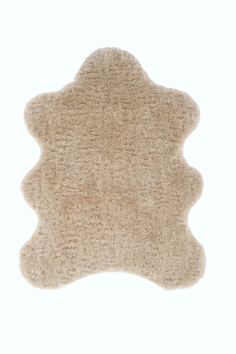 HOCHFLOR-TEPPICH Curly Naturbeige 150x200 cm - Multicolor, Textil (150/200cm) - Vercai Rugs