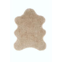 HOCHFLOR-TEPPICH Curly Naturbeige 150x200 cm - Multicolor, Textil (150/200cm) - Vercai Rugs