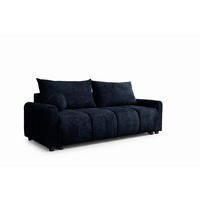 SCHLAFSOFA Giana - Dunkelblau, Holzwerkstoff/Textil (230/100/100cm) - Fun Möbel