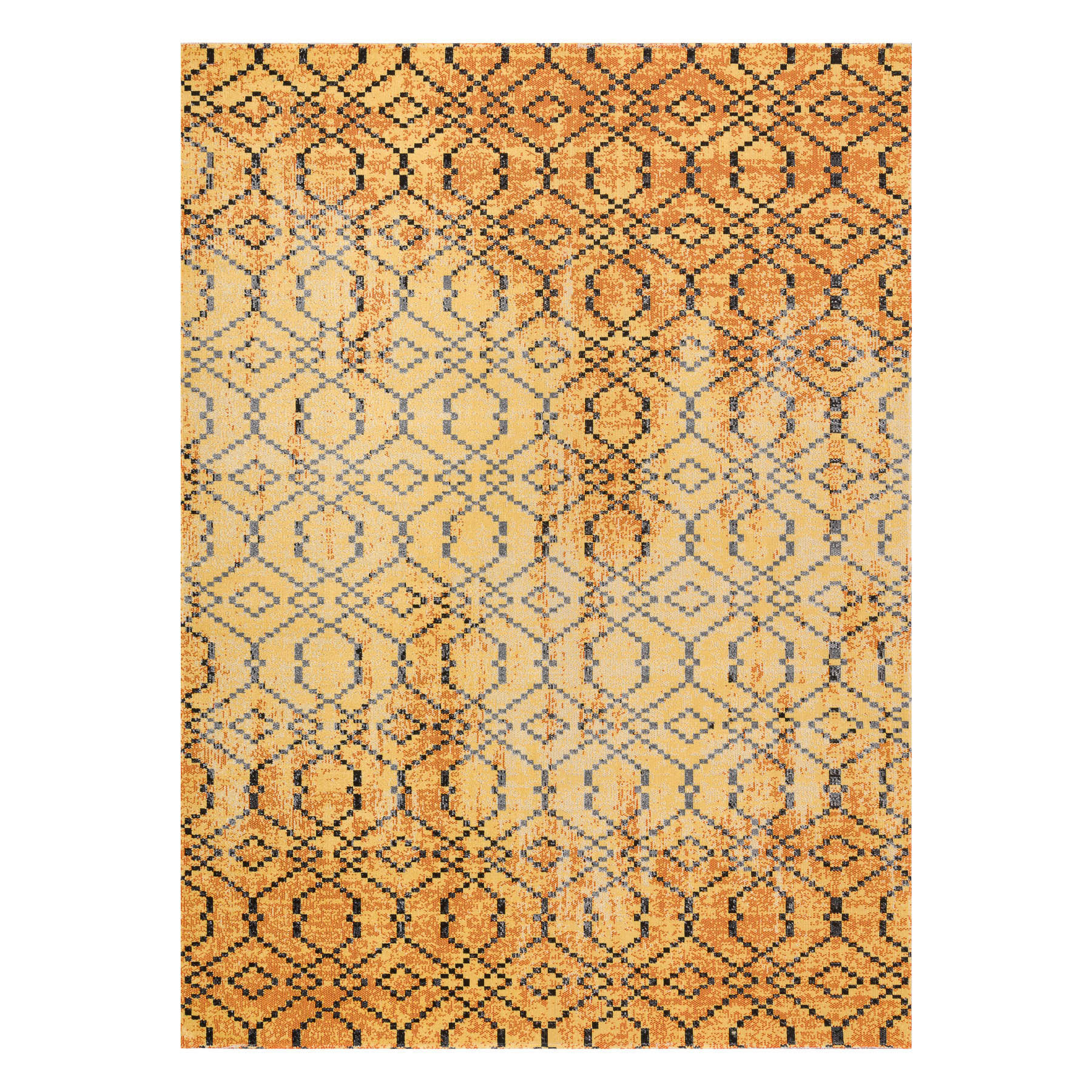 TEPPICH Mundo 160/220 cm - Orange, Textil (160/220cm) - rugsX