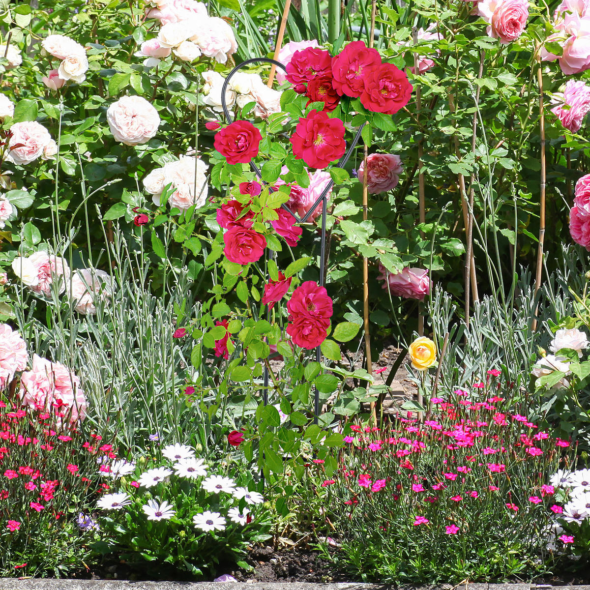 4xRANKHILFE - Schwarz, Kunststoff/Metall (14.5/48/0.5cm) - Relaxdays