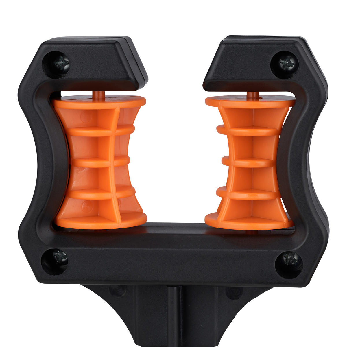 5xSCHLAUCHFÜHRUNG - Schwarz, Kunststoff (10/26/3cm) - Relaxdays