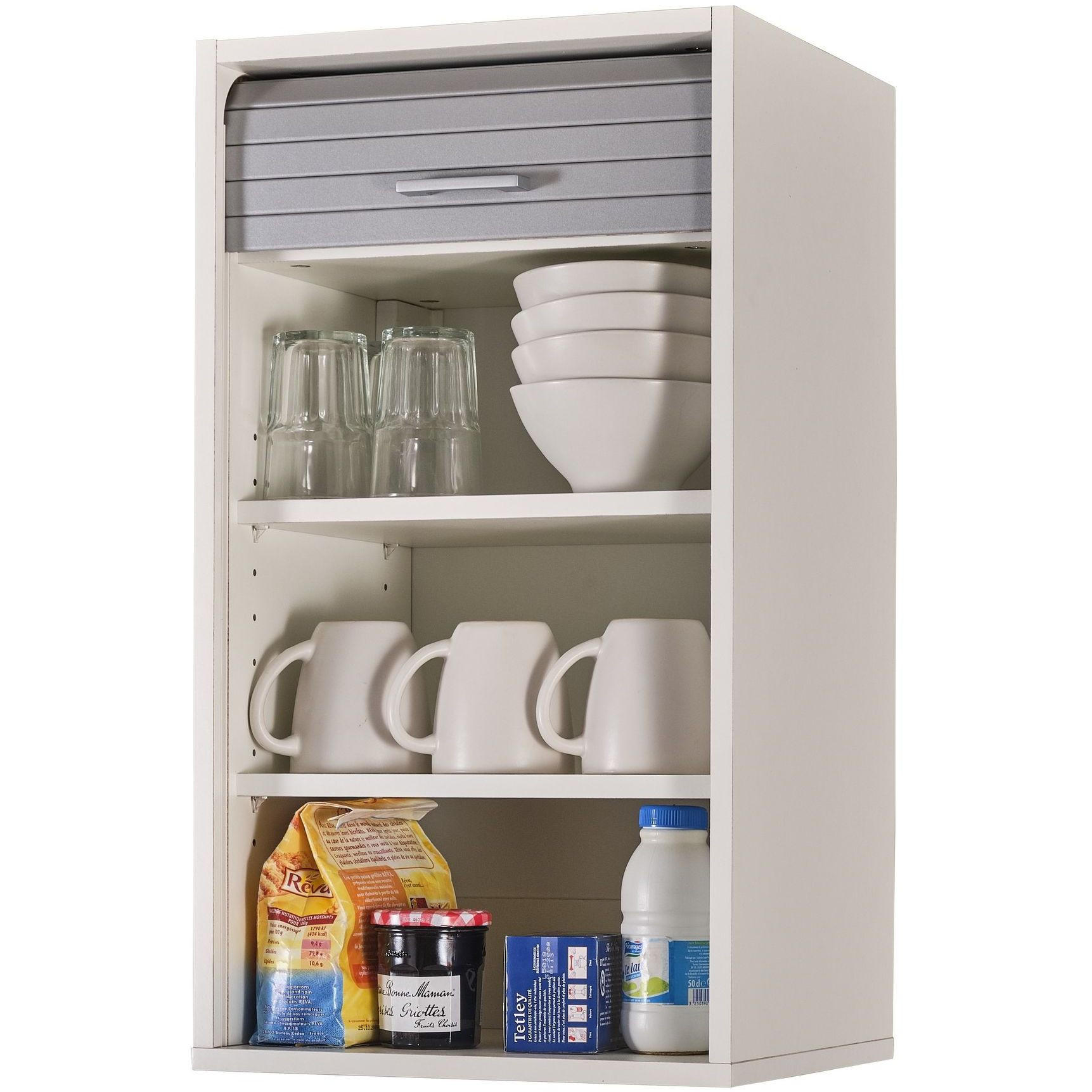 Simmob Küchenoberschrank Weiß 40x72x35 cm