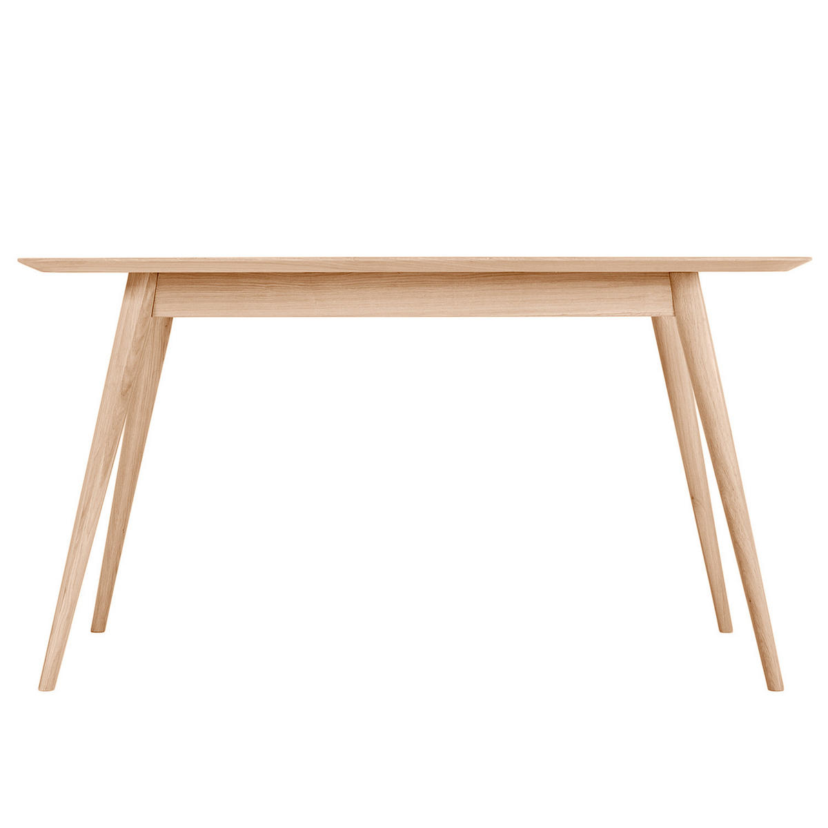 ESSTISCH - Massivholz - Eichefarben, Holz (90/140/75cm) - home24