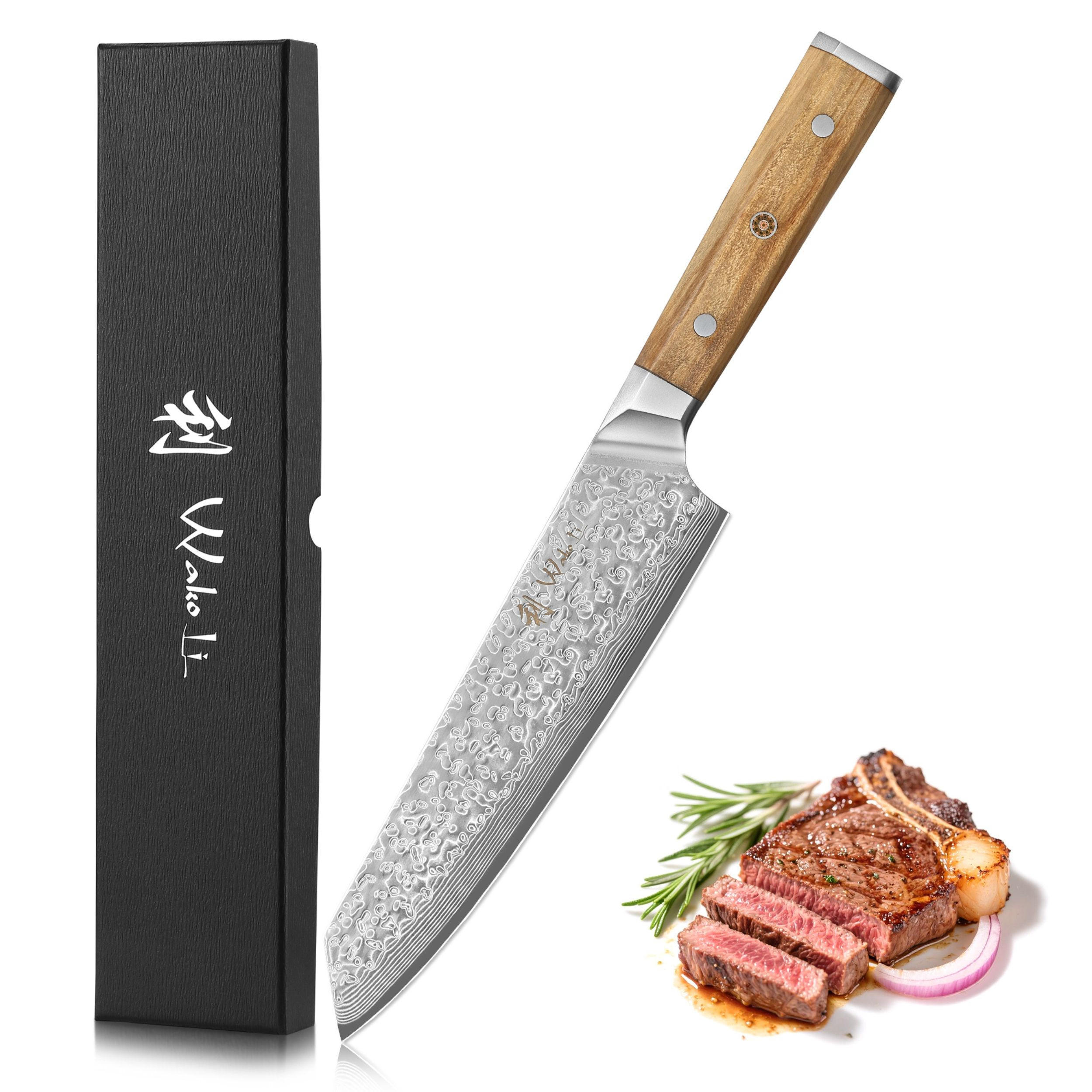 Wakoli Kiritsukemesser Braun 34 cm